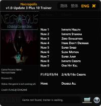 Necropolis: A Diabolical Dungeon Delve — трейнер для версии u3 (+10) FLiNG