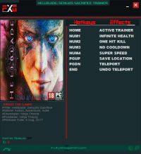 Hellblade: Senua's Sacrifice — трейнер для версии 1.0 (+5) FutureX