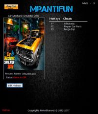 Car Mechanic Simulator 2018 — трейнер для версии 1.0.6 (+3) MrAntiFun