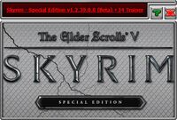 The Elder Scrolls 5: Skyrim Special Edition — трейнер для версии 1.2.39.0.8 (Beta) (+34) iNvIcTUs oRCuS