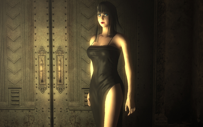 PE Dress for Type3 - Платье с вырезом